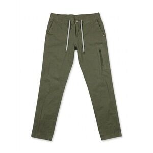 Vuori Pants Women Army Green Sz S RIPSTOP Pull On Cargo Everyday Casual 5-Pocket